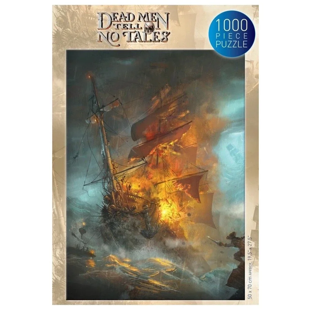 Dead Men Tell No Tales Jigsaw Puzzle Renegade Games Board Card New Ship Sailing